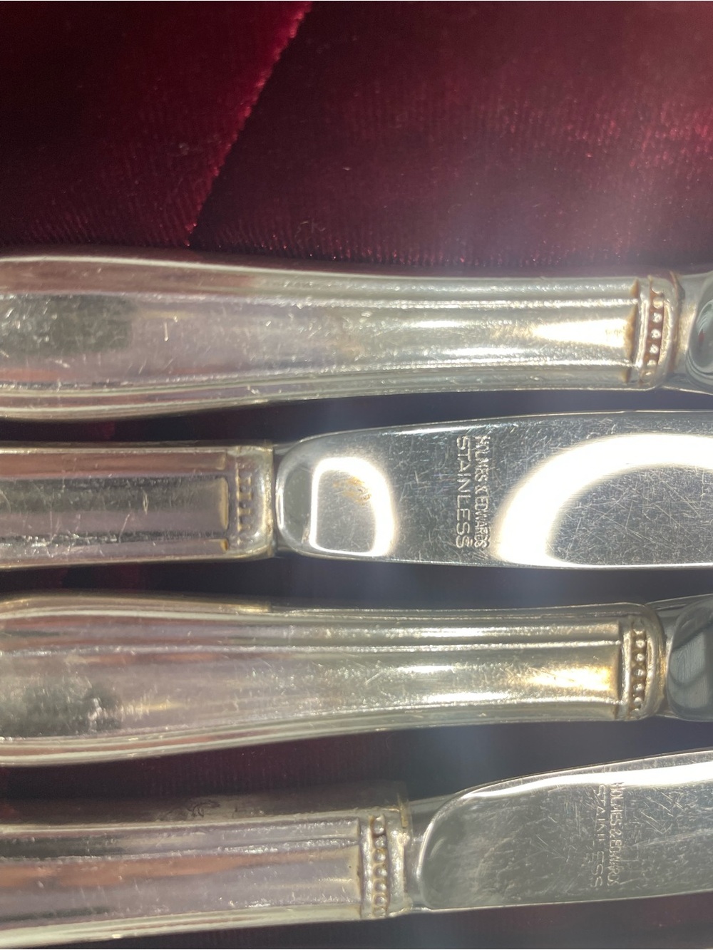 Holmes&Edward Inlaid IS 1938 silverwear Danish Princess Pattern 41pcs Art Deco - Picture 4 of 7